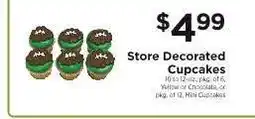 ShopRite Store Decorated Cupcakes offer