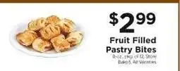 ShopRite Fruit Filled Pastry Bites offer