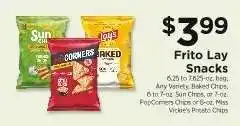 ShopRite Frito Lay Snacks offer