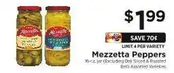 ShopRite Mezzetta Peppers offer