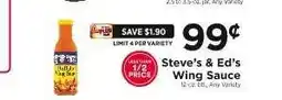 ShopRite Steve's & Ed's Wing Sauce offer