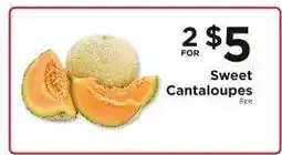 ShopRite Sweet Cantaloupes offer