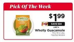 ShopRite Wholly Guacamole offer