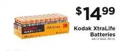 ShopRite Kodak Xtralife Batteries offer