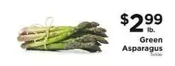 ShopRite Green Asparagus offer
