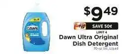 ShopRite Dawn Ultra Original Dish Detergent offer