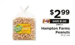 ShopRite Hampton Farms Peanuts offer