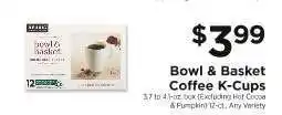 ShopRite Bowl & Basket Coffee K-Cups offer