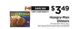 ShopRite Hungry-man Dinners offer