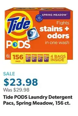 Sam's Club Tide PODS Laundry Detergent Pacs, Spring Meadow, 156 ct offer