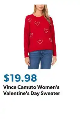 Sam's Club Vince Camuto Women's Valentine's Day Sweater offer