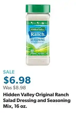 Sam's Club Hidden Valley Original Ranch Salad Dressing and Seasoning Mix, 16 oz offer