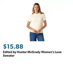 Sam's Club Edited by Hunter McGrady Women's Luxe Sweater offer