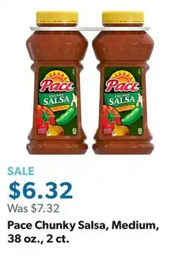 Sam's Club Pace Chunky Salsa, Medium, 38 oz., 2 ct offer