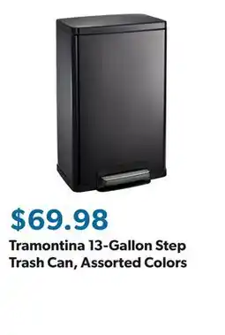 Sam's Club Tramontina 13-Gallon Step Trash Can, Assorted Colors offer