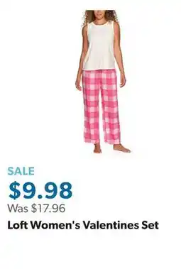 Sam's Club Loft Women's Valentines Set offer