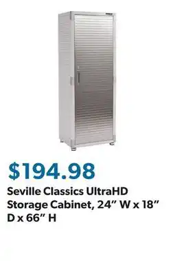 Sam's Club Seville Classics UltraHD Storage Cabinet, 24 W x 18 D x 66 H offer