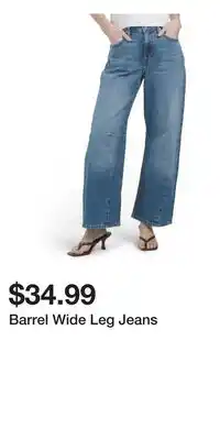 TJ Maxx Barrel Wide Leg Jeans offer