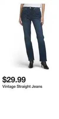 TJ Maxx Vintage Straight Jeans offer