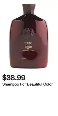 TJ Maxx Shampoo For Beautiful Color offer
