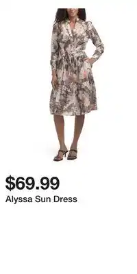 TJ Maxx Alyssa Sun Dress offer