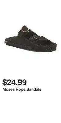 TJ Maxx Moses Rope Sandals offer
