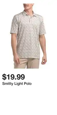 TJ Maxx Smitty Light Polo offer