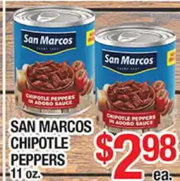 Torres Supermercado SAN MARCOS CHIPOTLE PEPPERS offer