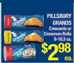 Torres Supermercado PILLSBURY GRANDS Crescents or Cinnamon Rolls offer