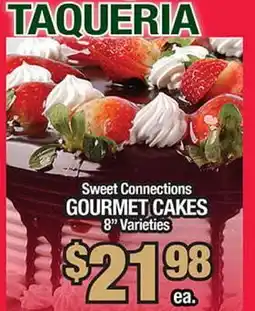 Torres Supermercado Sweet Connections GOURMET CAKES offer