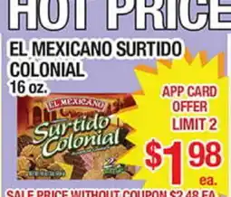 Torres Supermercado EL MEXICANO SURTIDO COLONIAL offer
