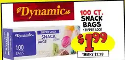 Ollie's 100 CT. SNACK BAGS offer