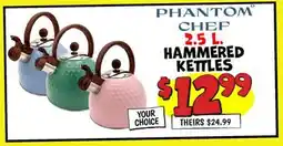 Ollie's PHANTOM CHEF HAMMERED KETTLES offer