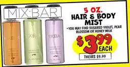 Ollie's 5 OZ. HAIR & BODY MIST offer