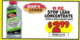 Ollie's 11 OZ. STOP LEAK CONCENTRATE offer