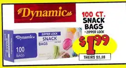 Ollie's Dynamic SNACK BAGS offer