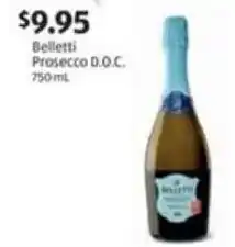 Aldi Belletti Prosecco D.O.C. offer