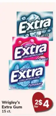 ACME Wrigley's Extra Gum offer