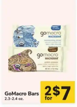 ACME GoMacro Bars offer