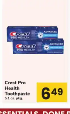 ACME Crest Pro Health Toothpaste offer