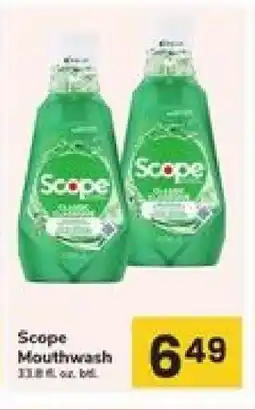Safeway Scope Mouthwash offer