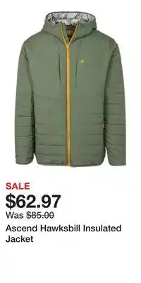Cabela's Ascend Hawksbill Insulated Jacket offer