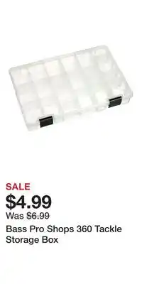 Cabela's Bass Pro Shops 360 Tackle Storage Box offer