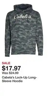 Cabela's Cabela's Lock-Up Long-Sleeve Hoodie offer