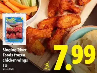 Singing River Foods frozen chicken wings