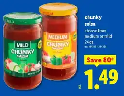Lidl Chunky salsa offer