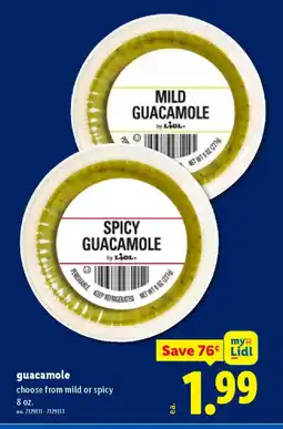 Lidl Guacamole offer
