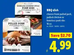 Lidl BBQ dish offer