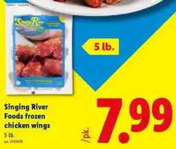 Lidl Singing River Foods frozen chicken wings offer