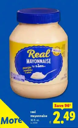 Lidl Real mayonnaise offer